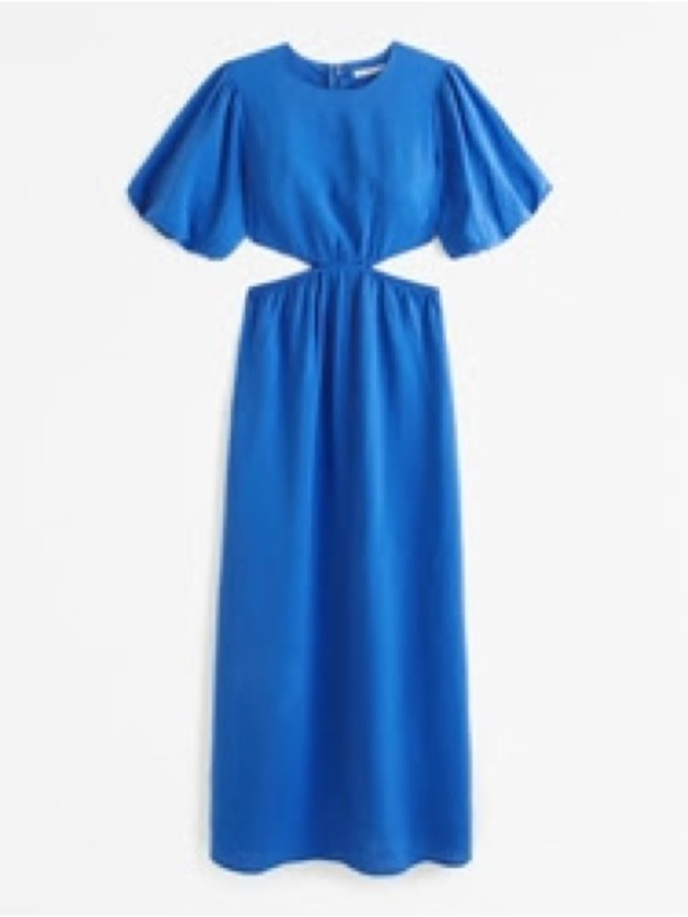 ABERCROMBIE - Short-Sleeve Cutout Maxi Dress